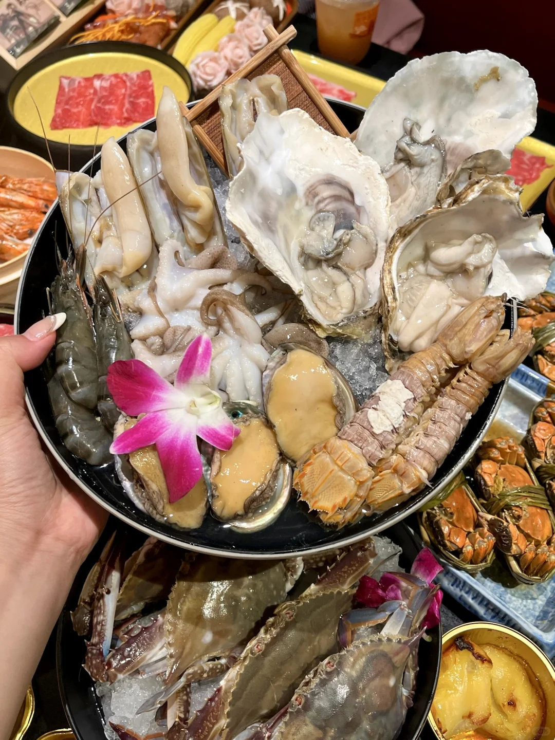 上海！和牛寿喜烧自助届萨利亚➕1🥲。。。。。。