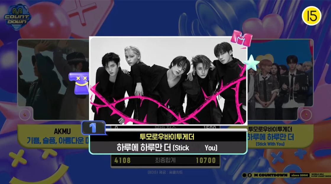 0423《MCD》1位：TXT 