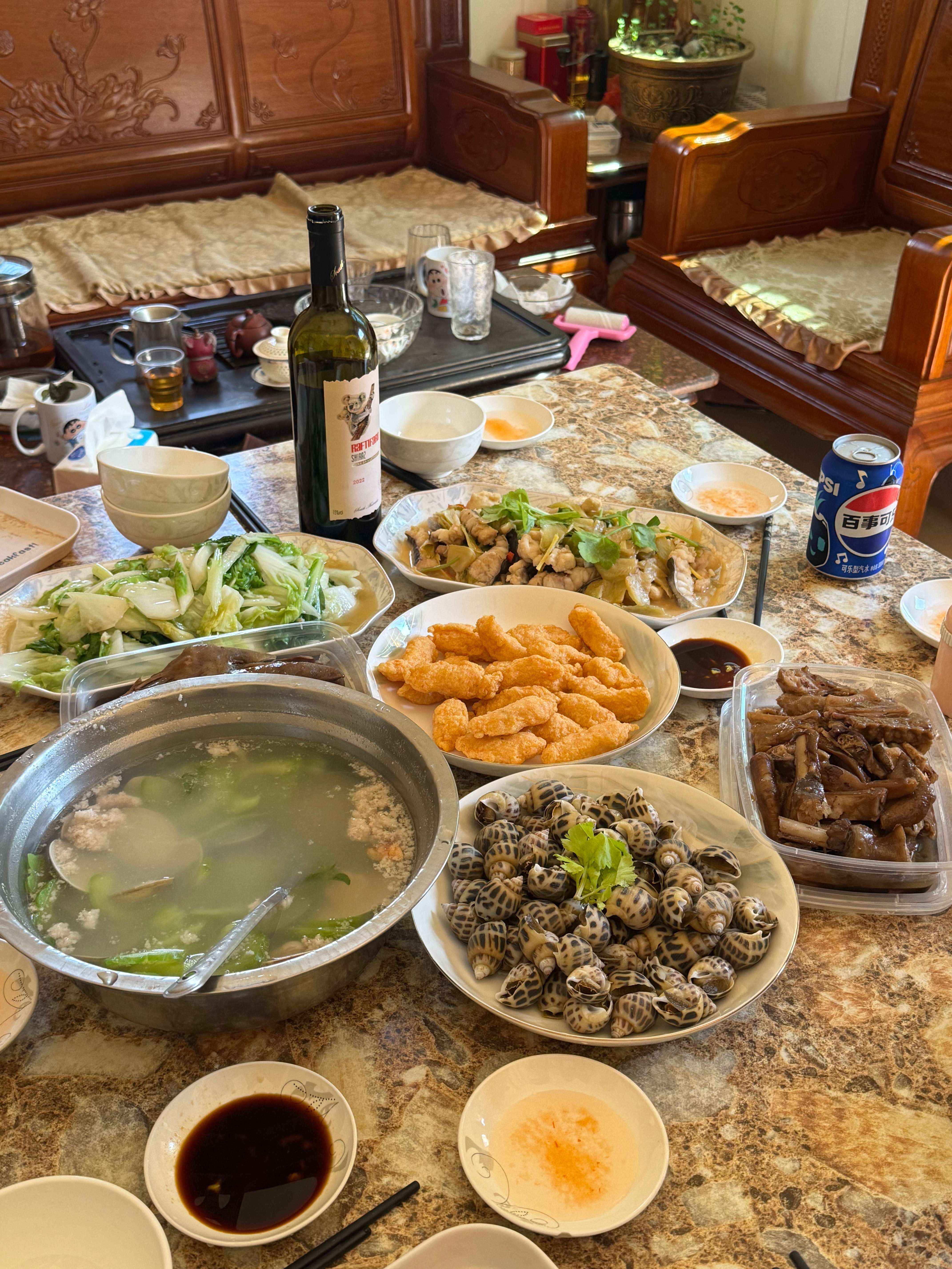 过年期间的胃潮汕人拜完祠堂一堆硬货，天天吃的差不多，今天明天都是这些菜，真的消化