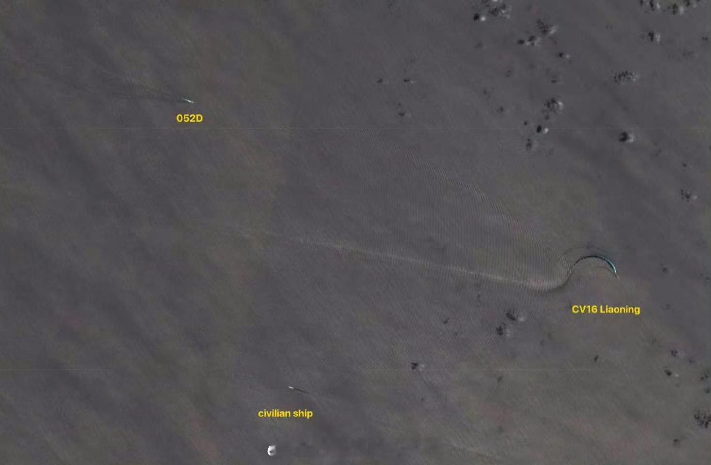 解放军编队强势亮剑划出红线要是真打起来，我军这回派出的特混舰队，能够在三到七天内