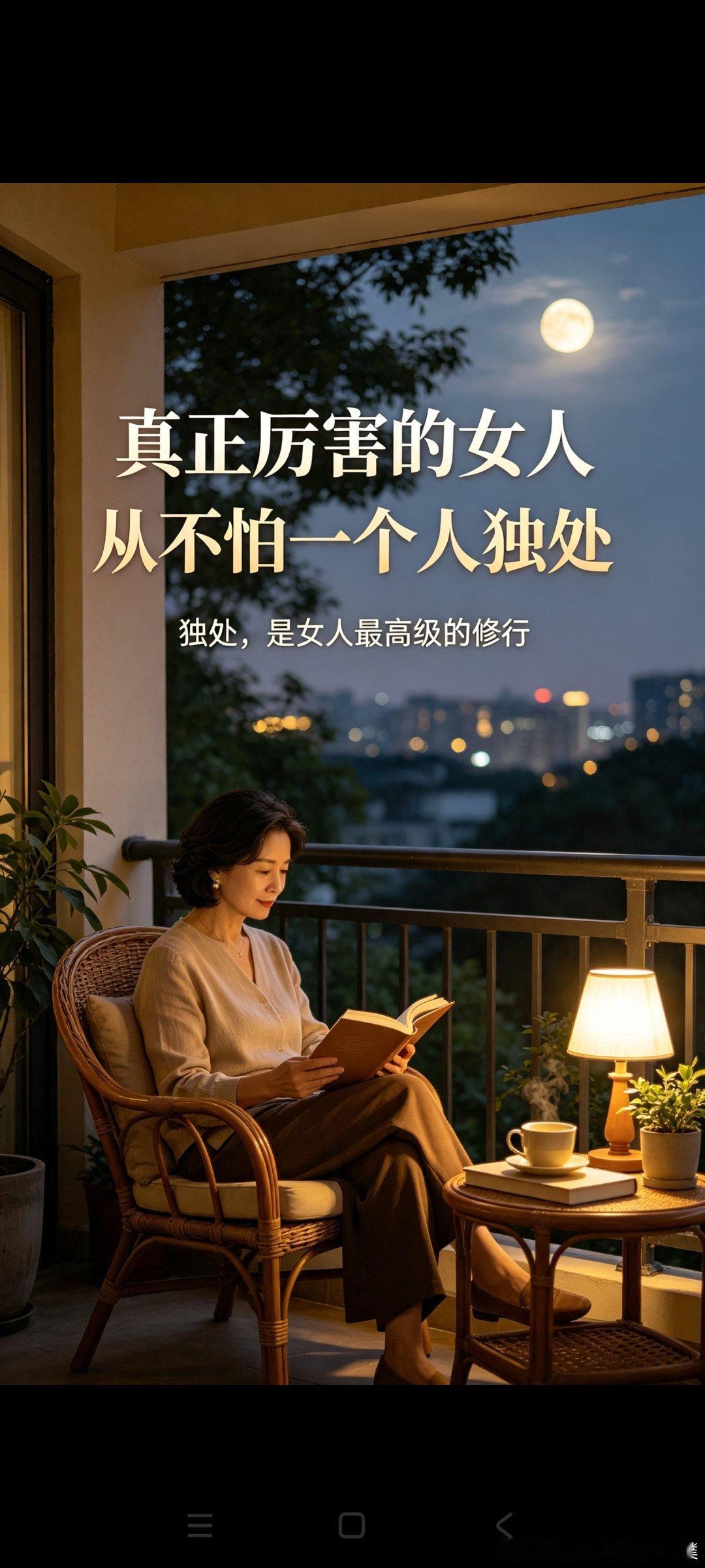 读书让我明白：人到中年最好的日子不是惊艳，不是繁华，而是远离喧嚣，一半清醒做好自