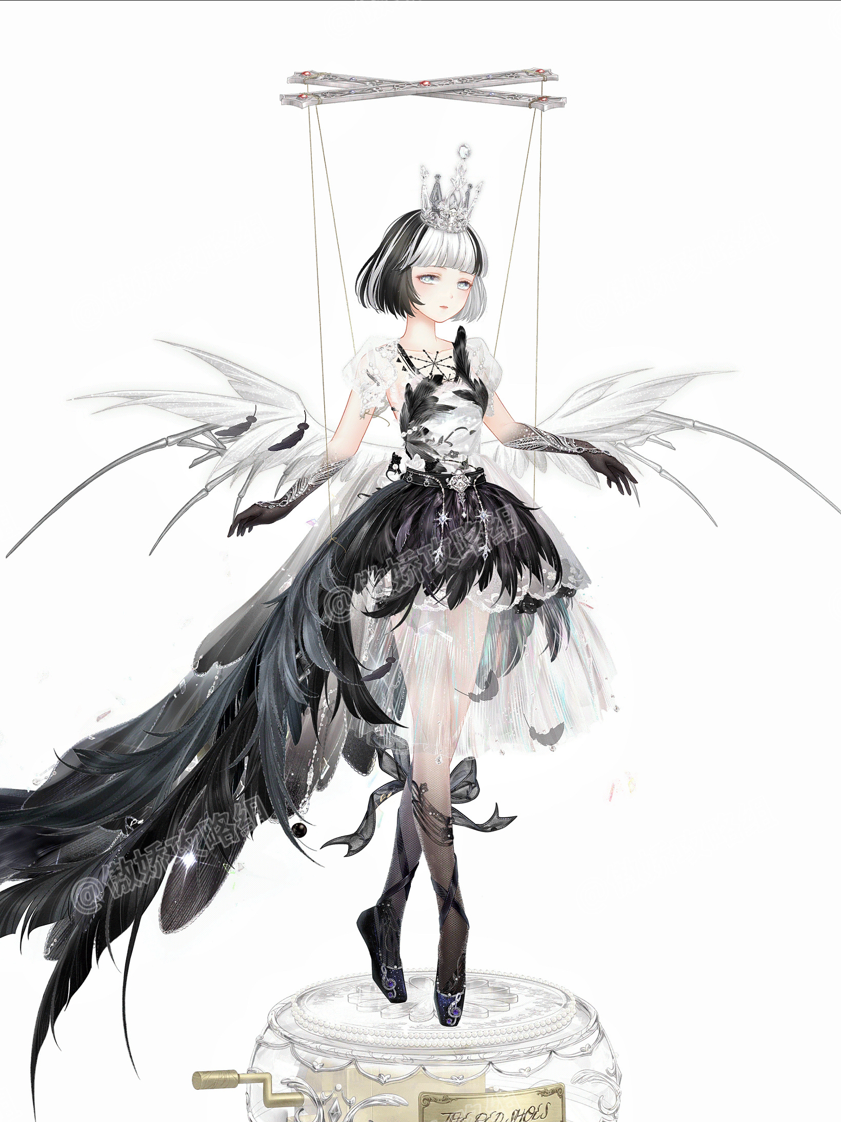 奇迹暖暖傲娇攻略组奇迹暖暖 【种草】灰湮永逝之歌🐦⬛🐦⬛p1-p4为套装及摆