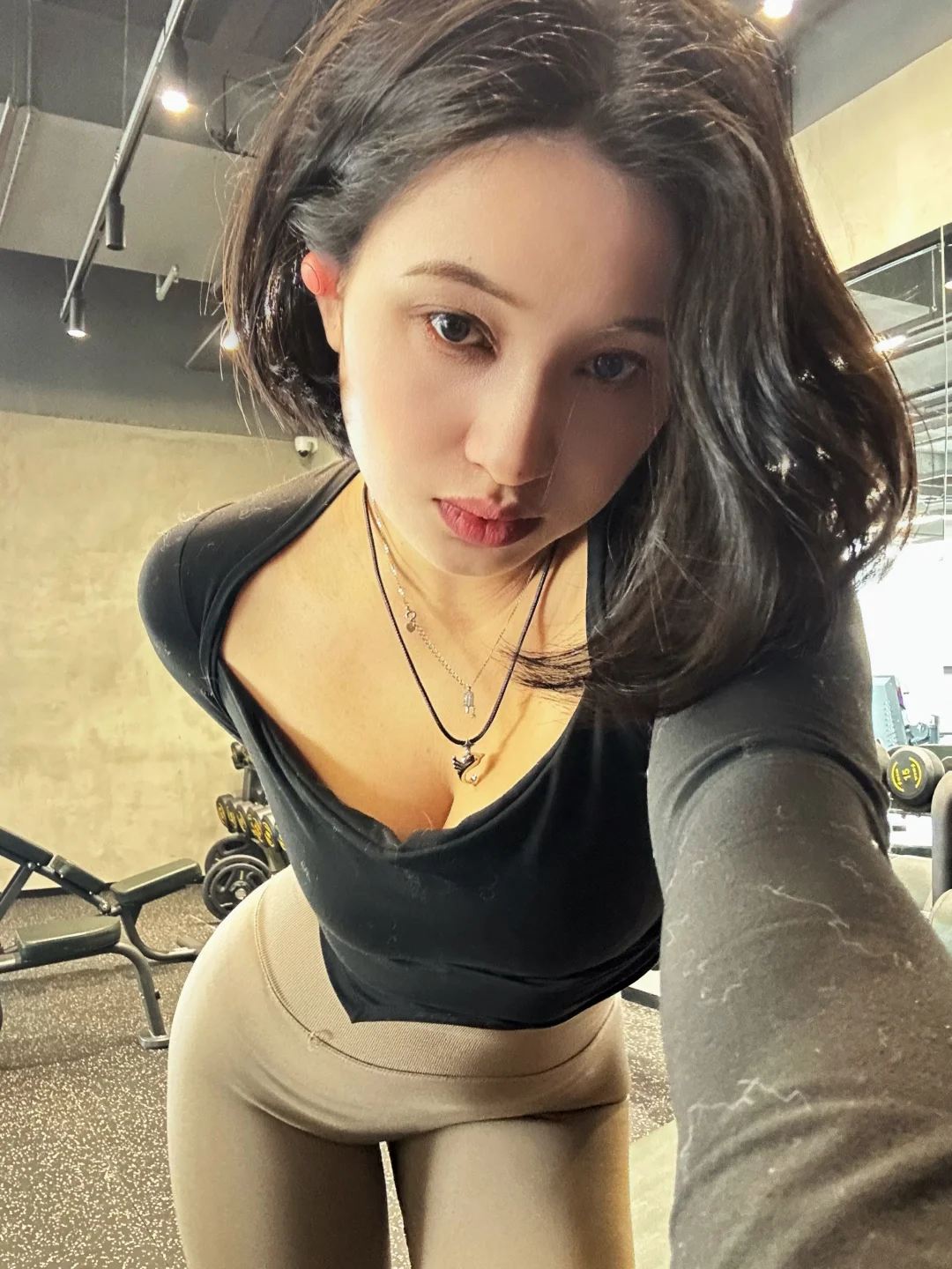 撸铁女孩 咱们女人有力量