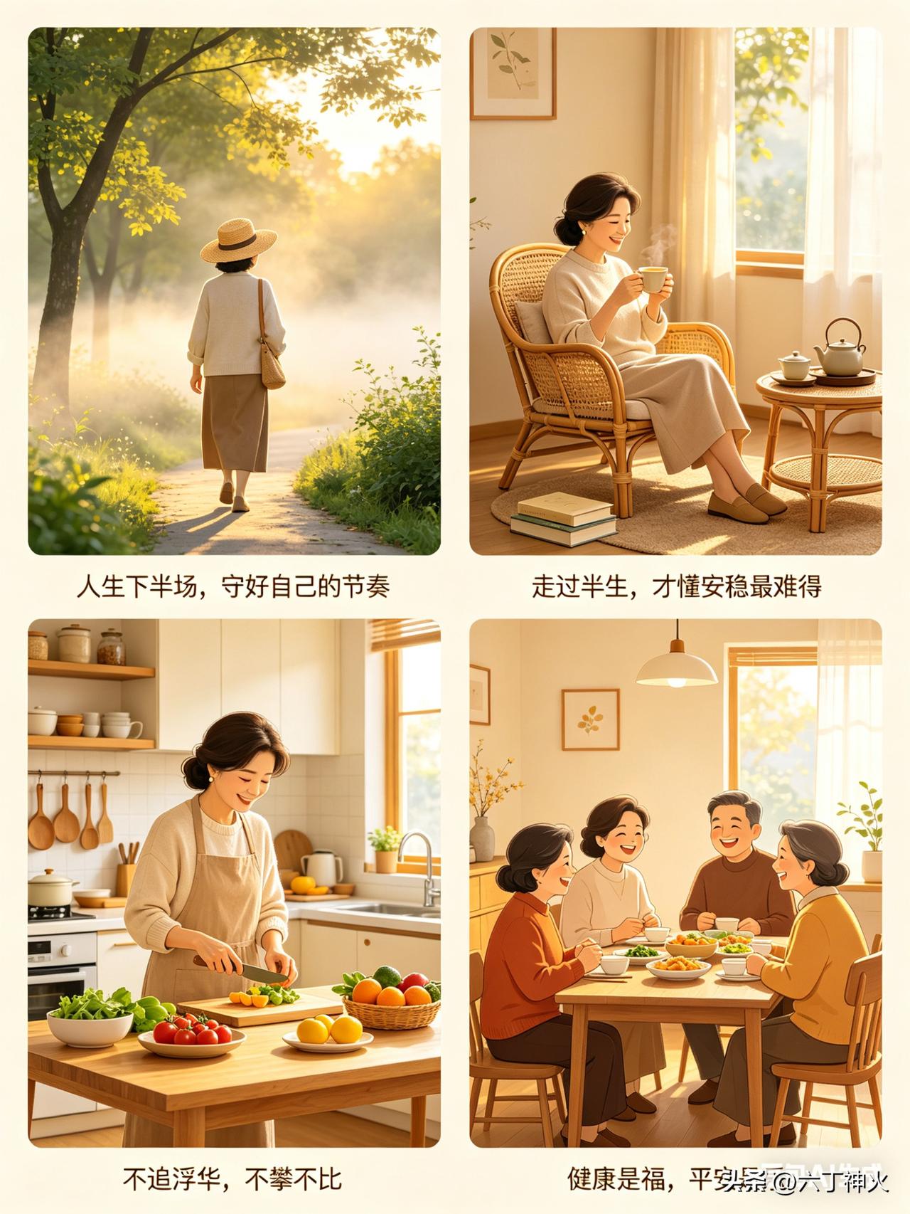 人生下半场，坚守自己的节奏
历经半生，方悟安稳弥足珍贵。不追逐浮华，不盲目攀比，