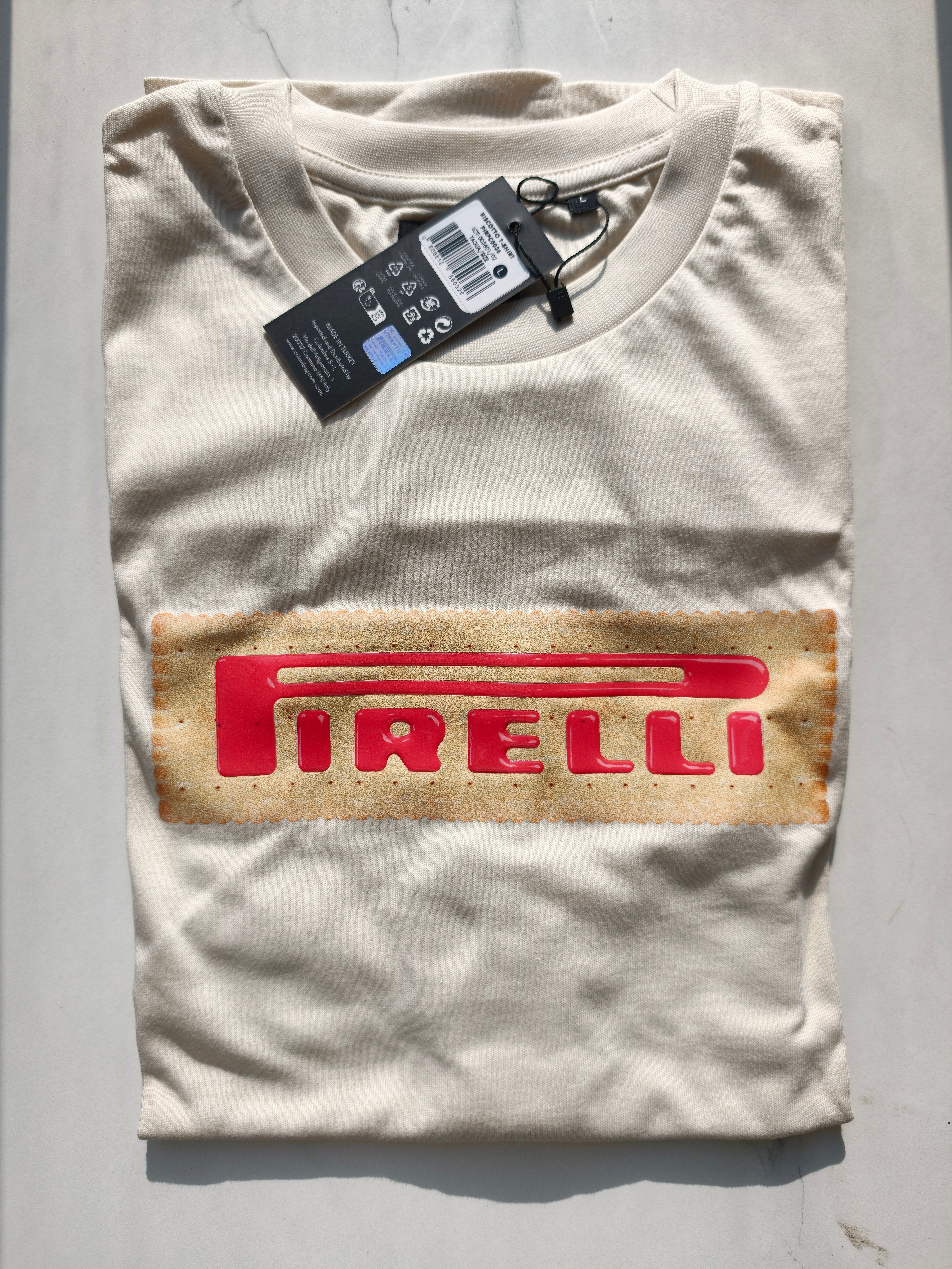 30天模型连送挑战 第134期今天【抽奖】送出的是：FIRELLI倍耐力 T恤评