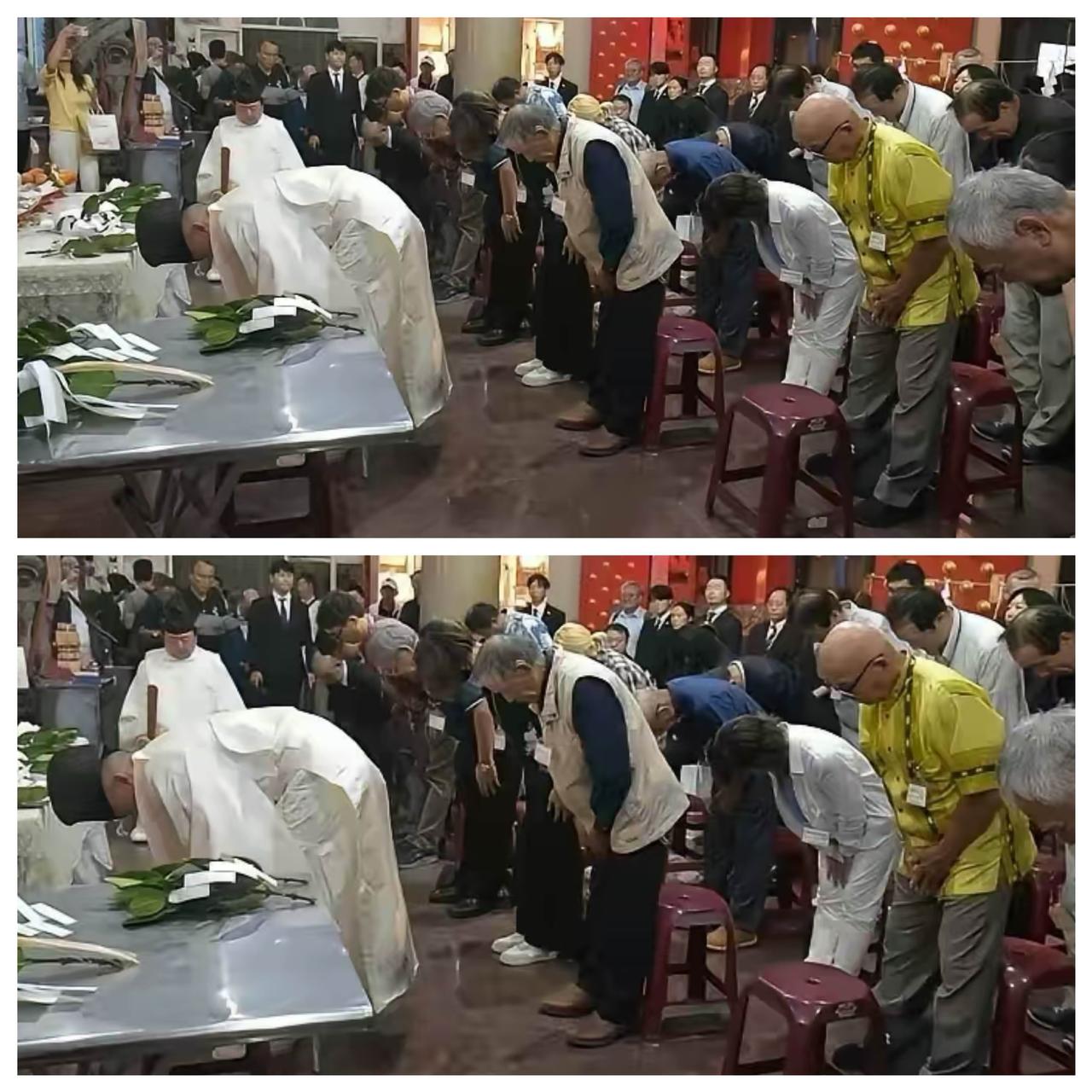 民进党立委邱议莹、许智杰等人竟然于昨天晚上在高雄市红毛港保安堂祭拜日军战犯。
