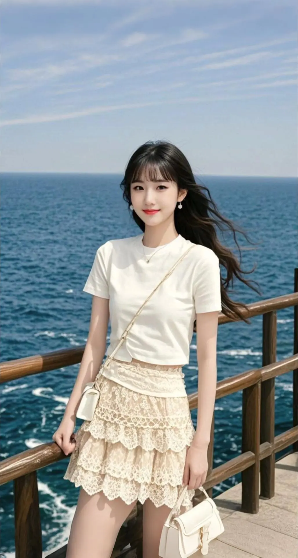 <p>AI扩图 AI海畔佳人 </p>