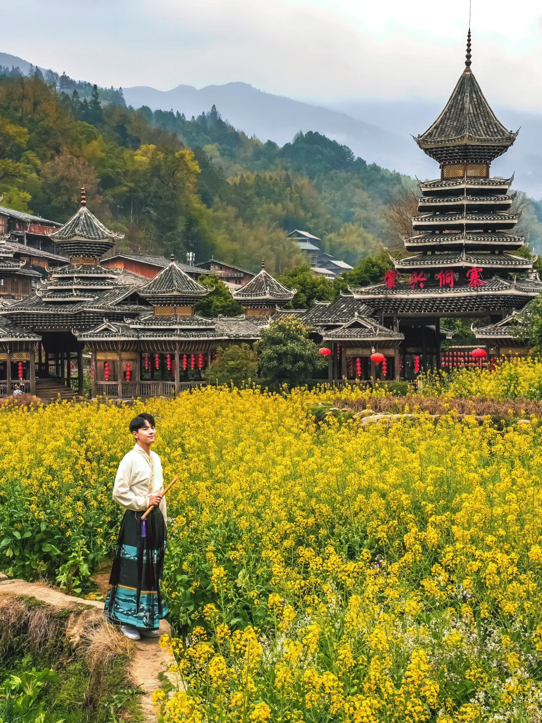 🚄高铁直达，国家地理推荐的千年侗寨太绝了