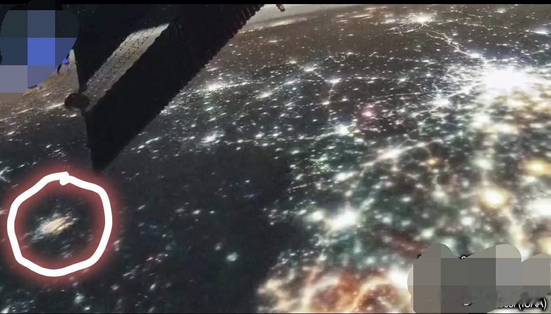 刚看了一段上帝视角的俄乌战争！
真的是上帝视角，国际空间站宇航员拍的乌克兰和俄罗