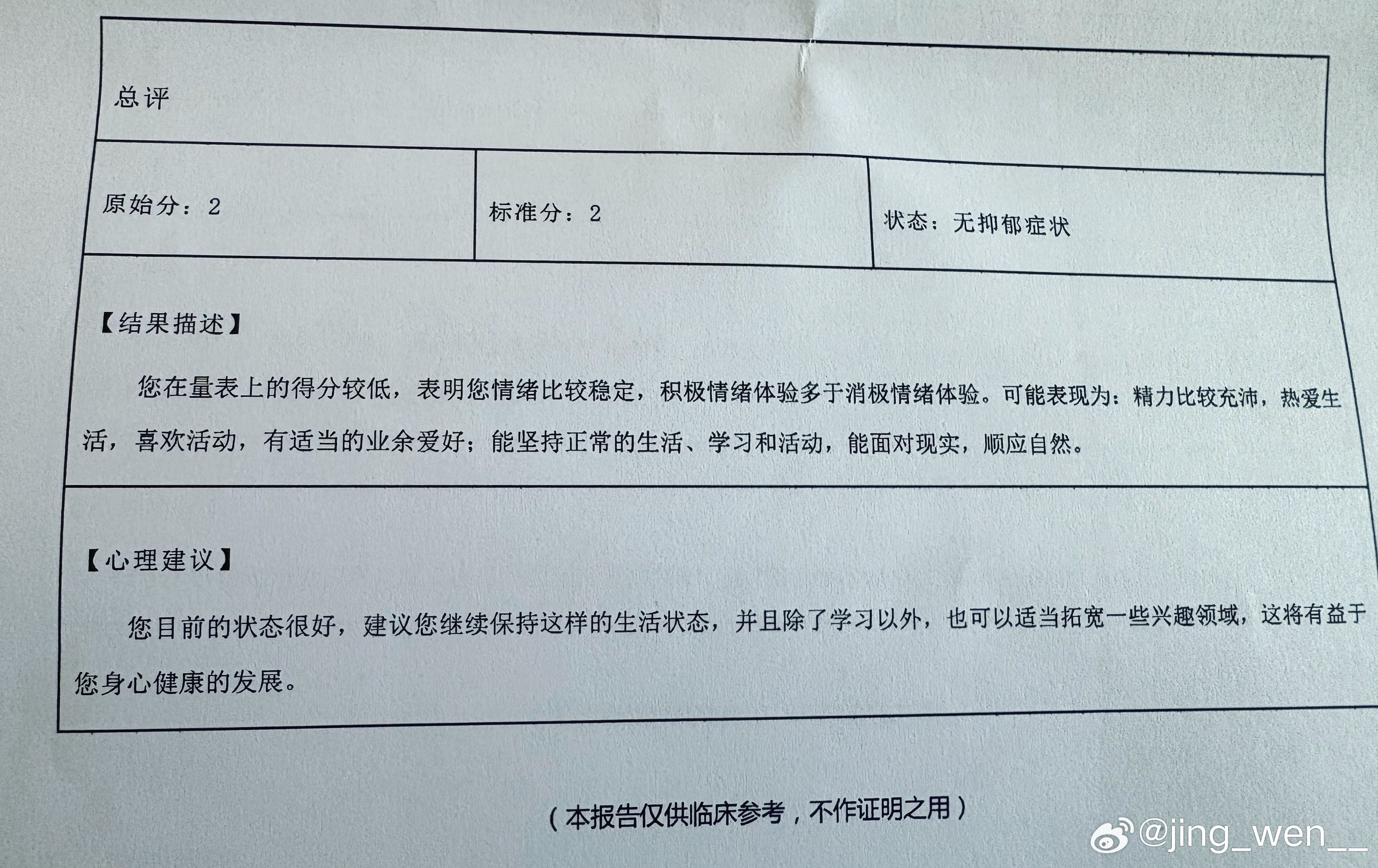 精神状况良好