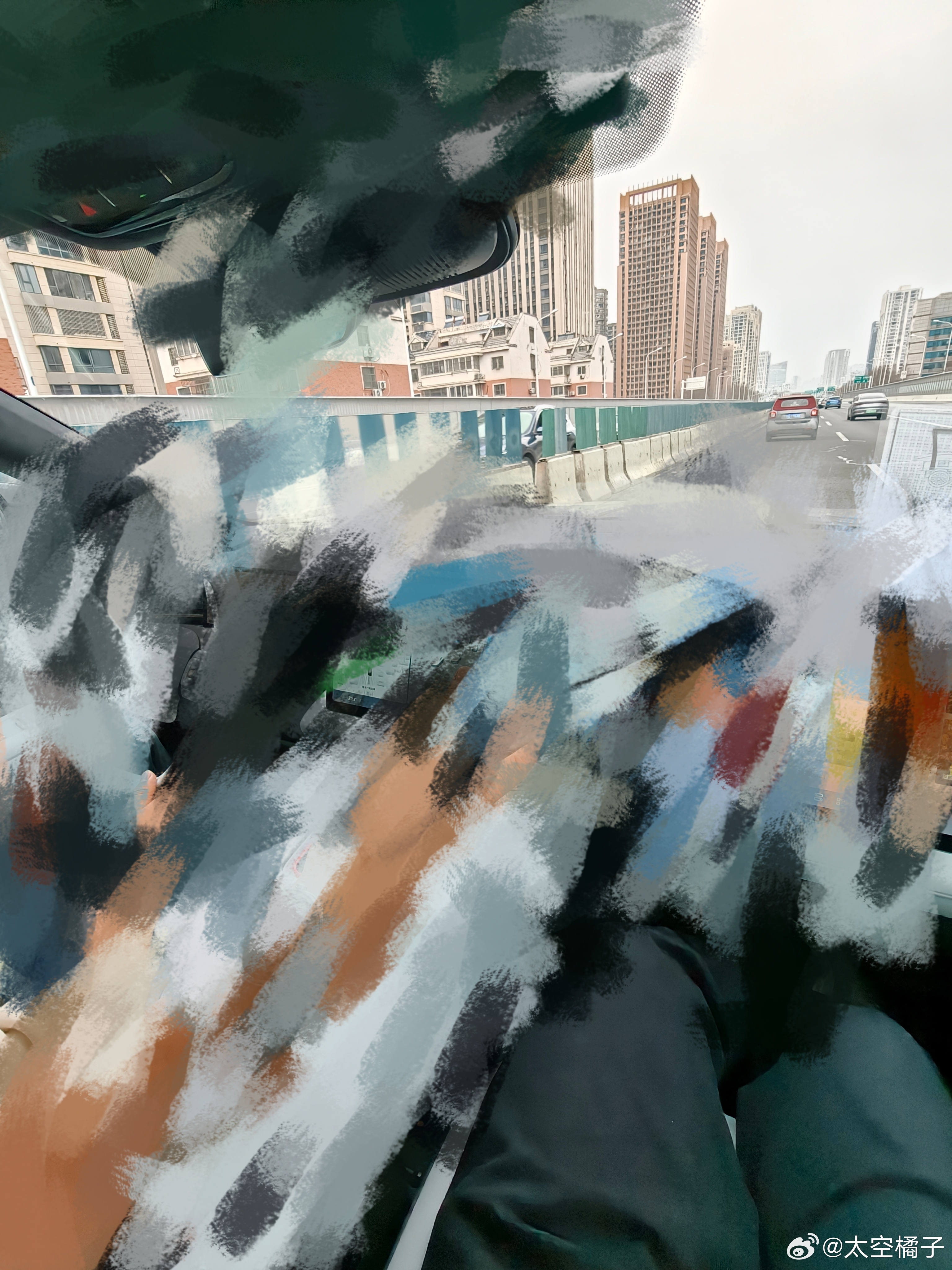 在与众08上体验小鹏的智驾Emmm这感觉有点奇怪