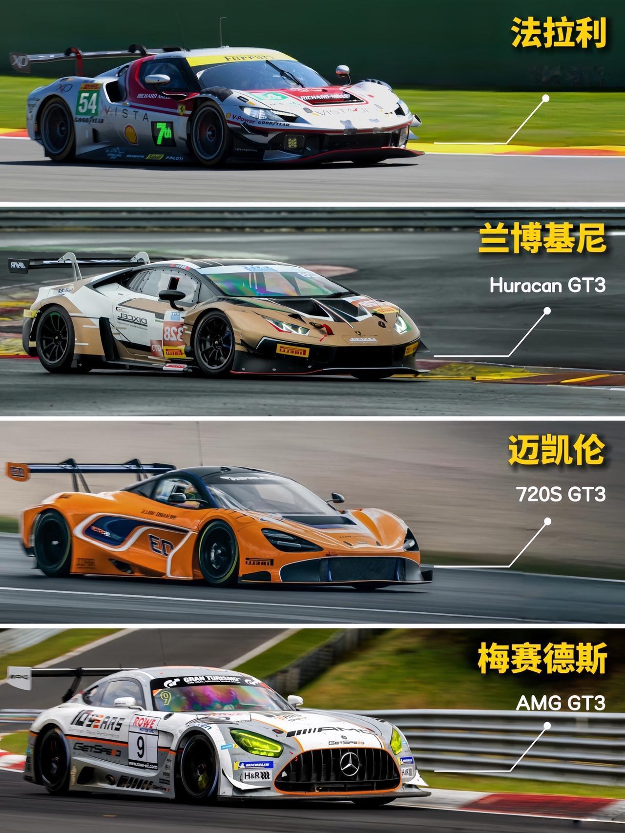 GT3组别｜谁才是真正的赛道利器？