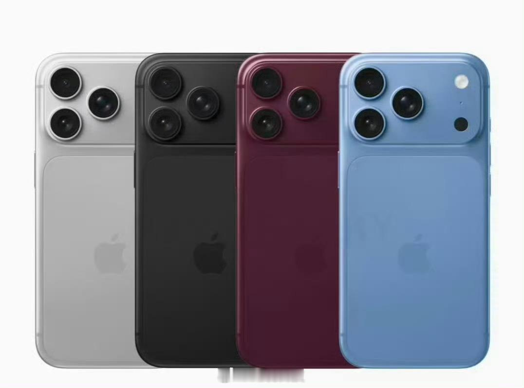 史上颜值巅峰iPhone要来了Phone 18 Pro新配色为银色、黑色、蓝色与
