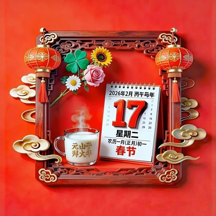 元山子影像传媒。
拜大年。