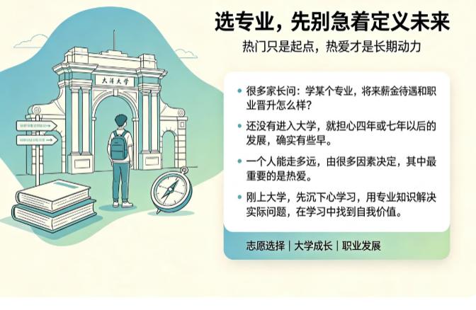不少家长经常咨询：报考某个专业，未来薪资待遇怎么样，职业晋升路径是否顺畅。
我们