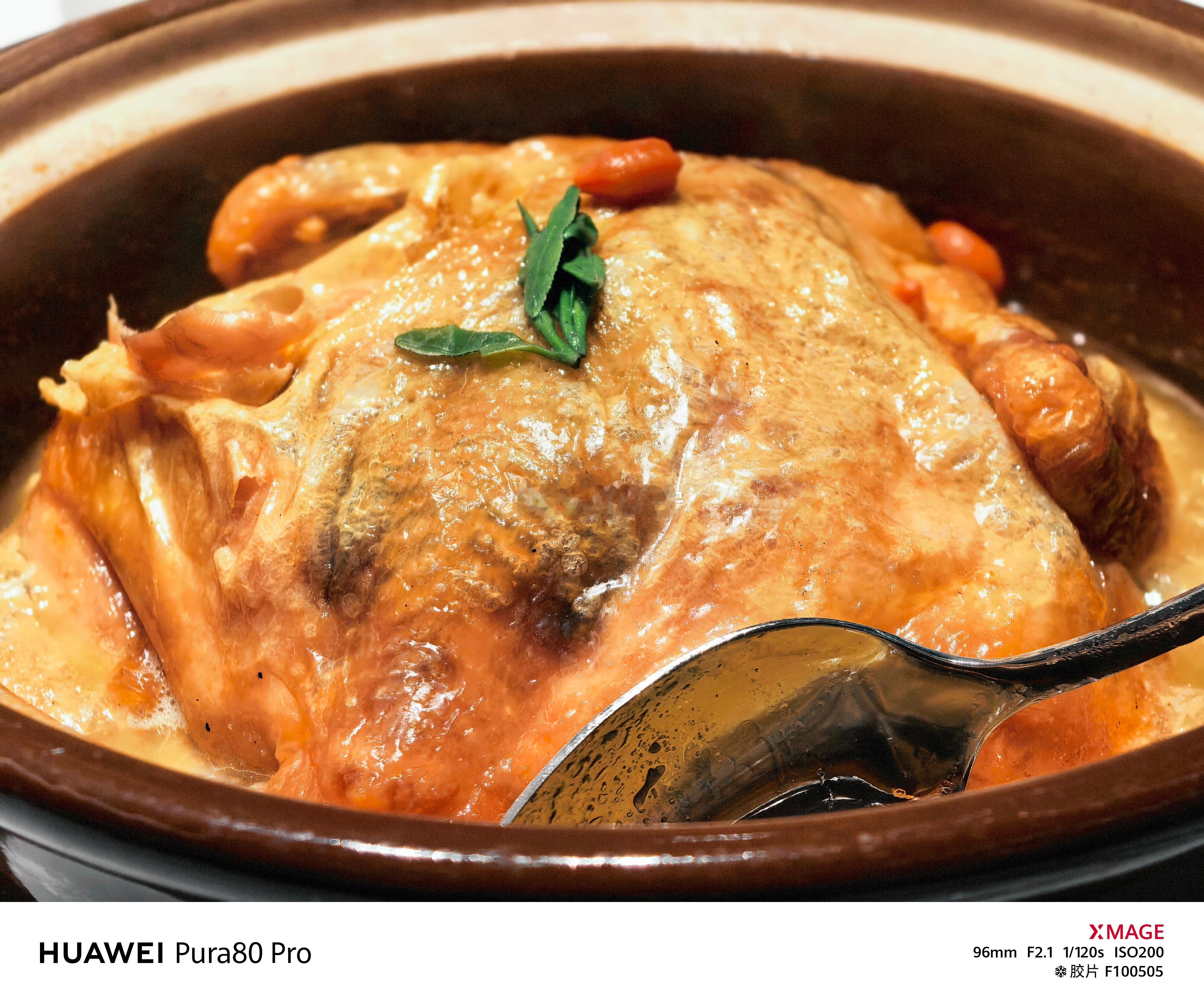 Pura80这个胶片拍美食很有食欲，真jio好[并不简单] ​​​