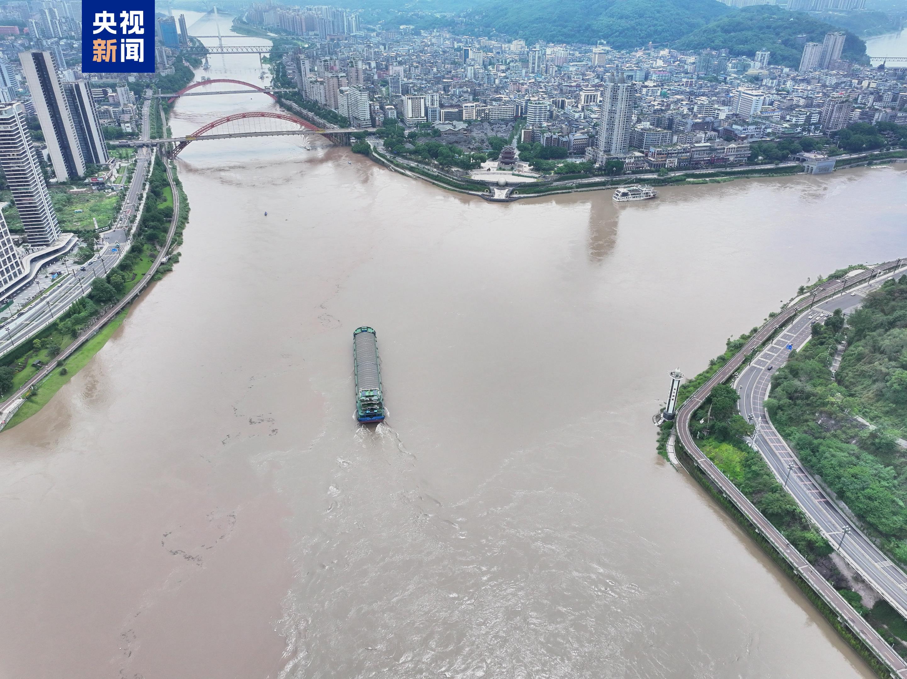 合江门水位24小时涨3.02米 入汛以来最大洪峰今晚过境宜宾