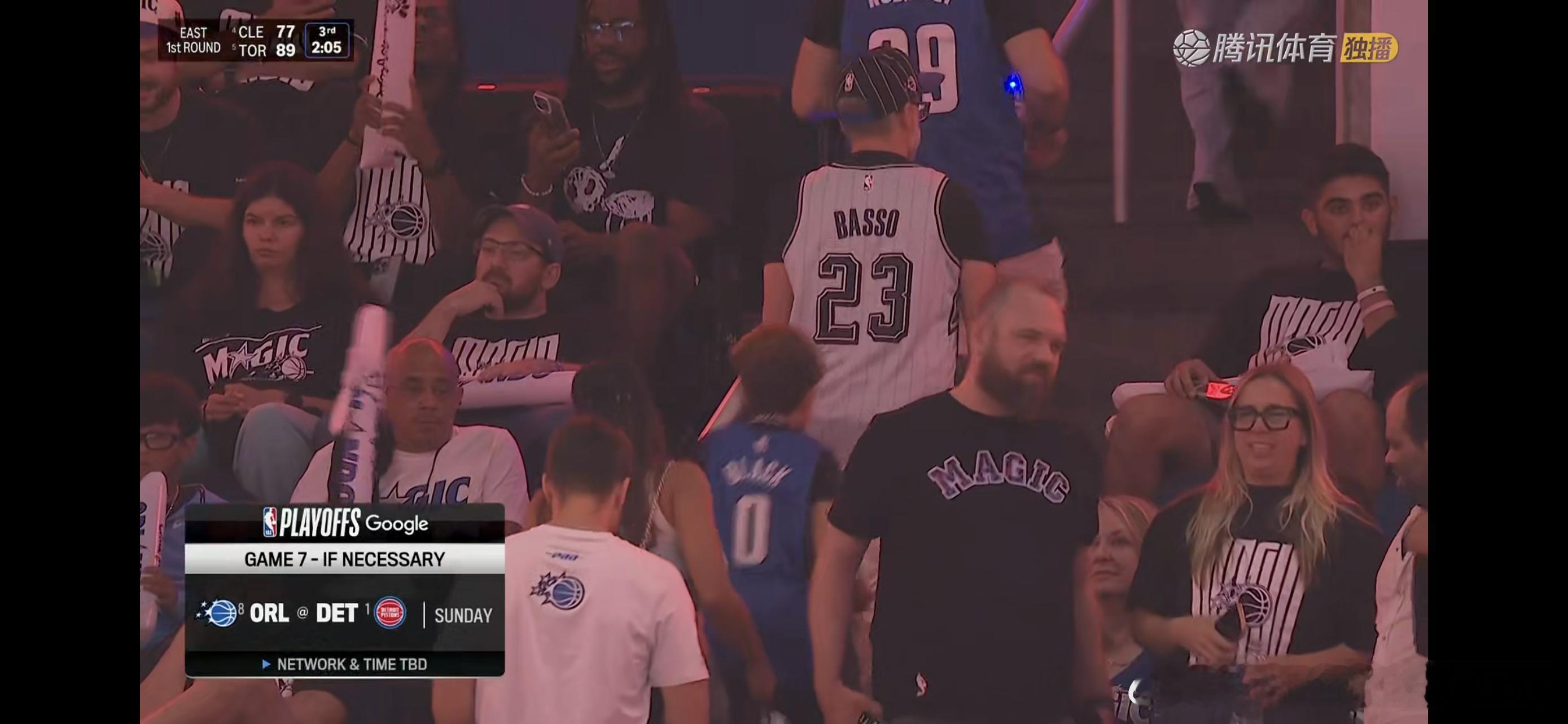NBA  下半场全队19分…现场看球的魔术球迷心态很难不爆炸。 