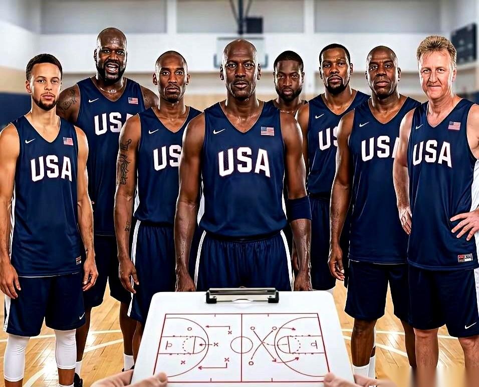 最近网上有个很火的NBA名宿“八选五”建队局。有位球迷交出的最终首发名单是：奥尼