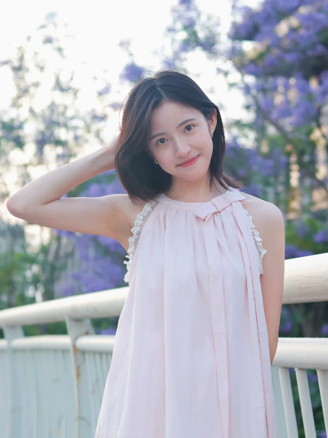 存一些蓝花楹拍照姿势🩵