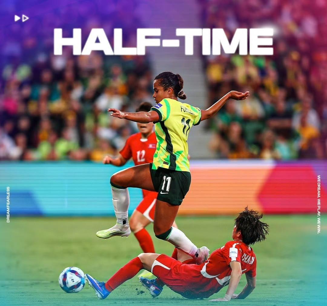 致敬朝鲜女足！悲情英雄，虽败犹荣！

亚洲杯半决赛对阵东道主澳大利亚，在第9分钟