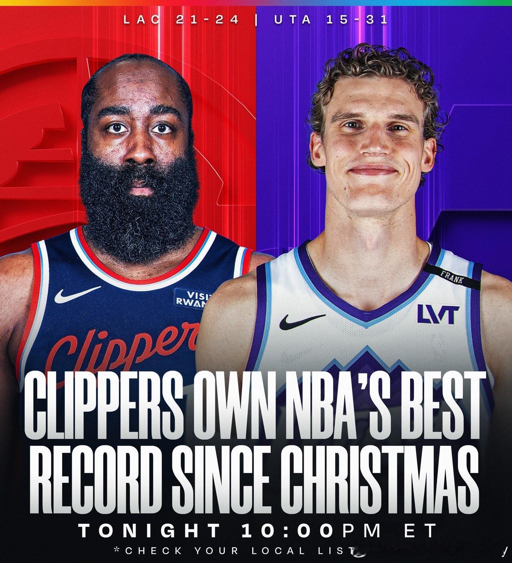 快船vs爵士 原声看球：网页链接备用：网页链接