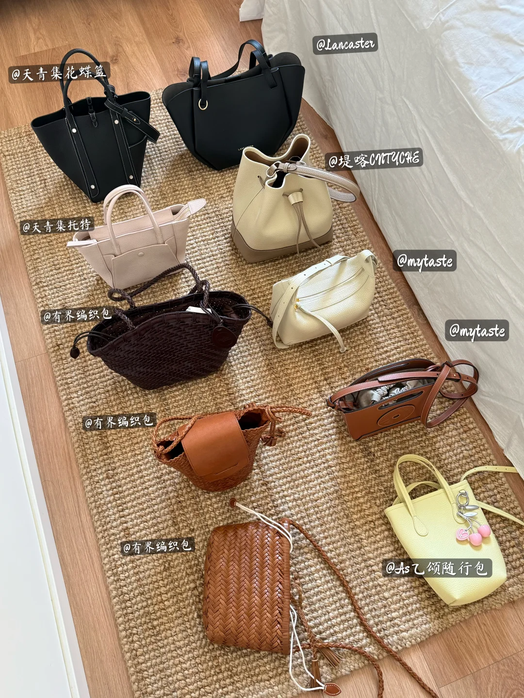小众高质感通勤包*10只夏日必备💼背不腻～