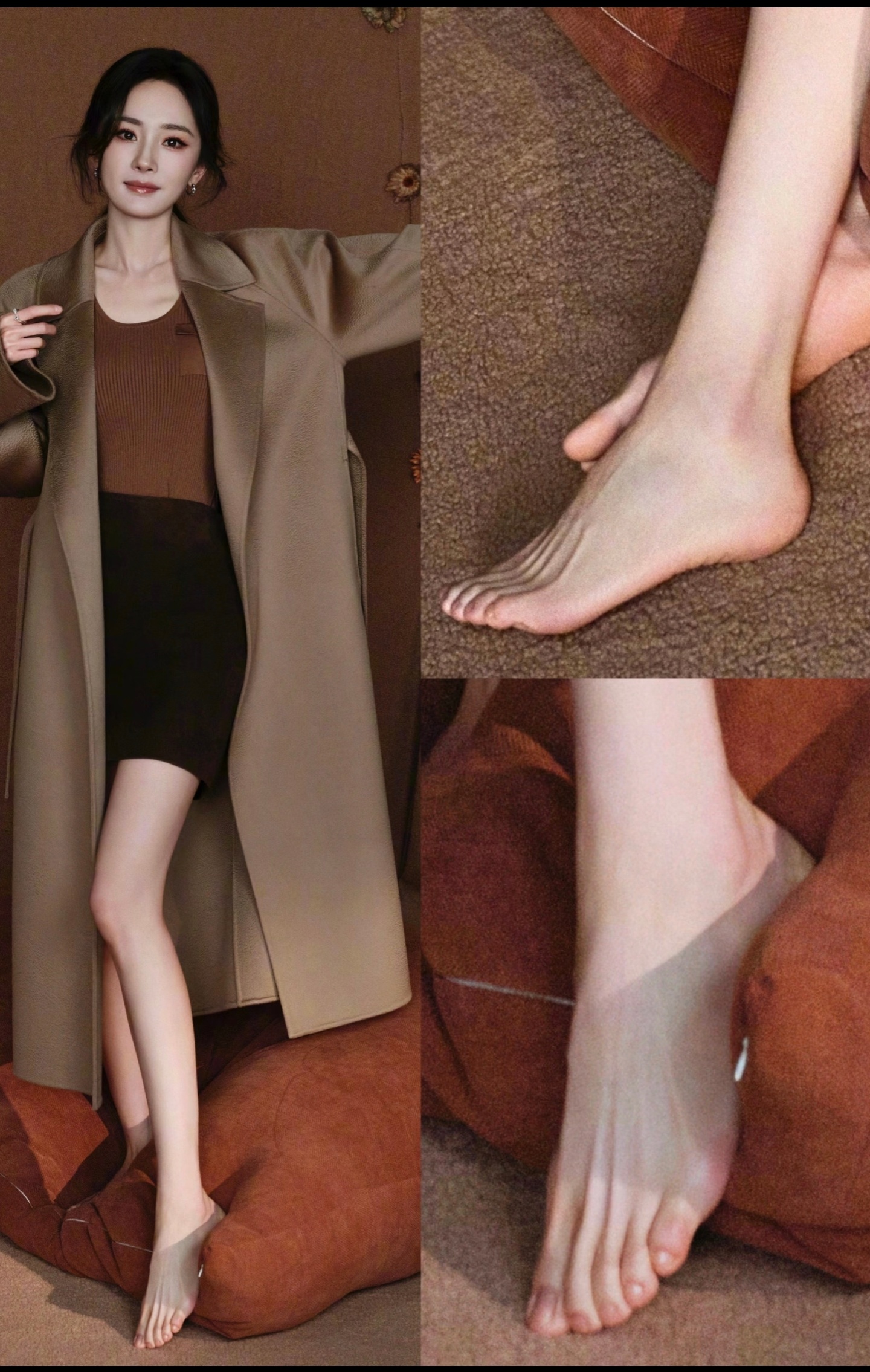 刘亦菲的脚 脚中刘亦菲女明星脚脚一览——刘亦菲，杨幂，赵露思，杨颖，蔡依林，白鹿