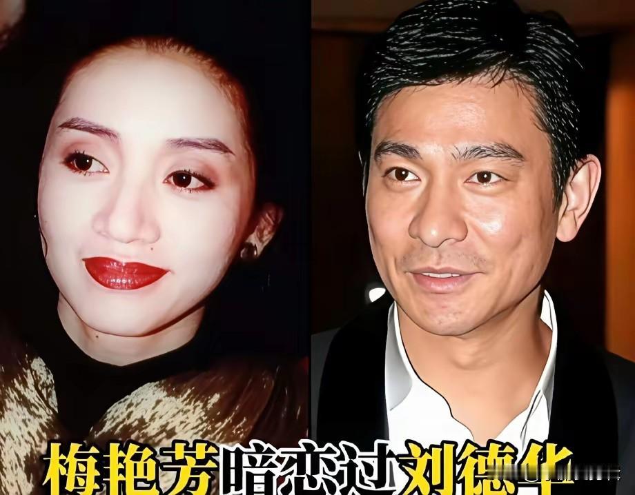 娱乐圈有不少光鲜耀眼的明星，心里藏着喜欢的人，却始终不敢大胆表白，梅艳芳暗恋刘德