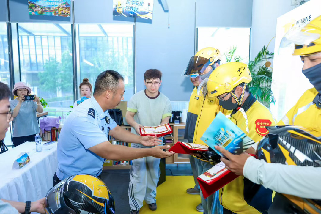 北京人的安全出行意识已nextlevel 拒绝形式化安全宣传，北京美团骑手趣味研