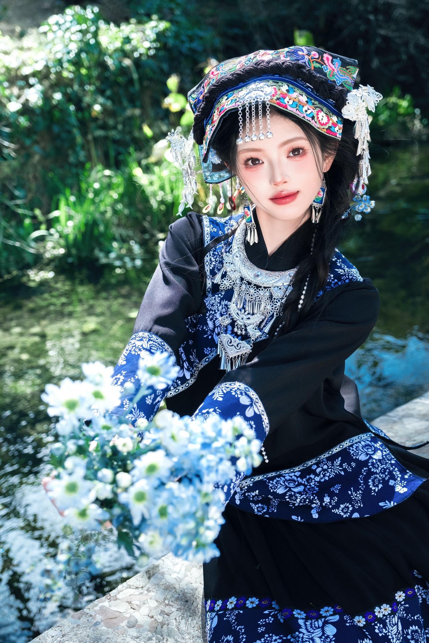 甜到心坎上的布依族少女！这波跟风没踩雷 快来云南当民族风甜妹啦