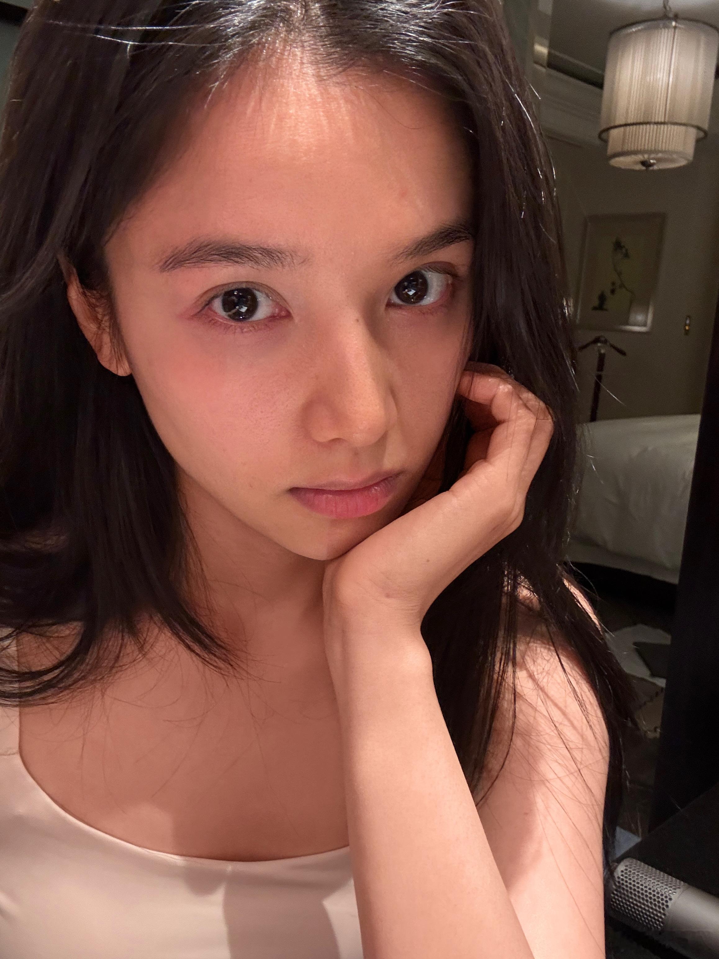 我要长张婧仪这样我每天洗把脸就出门了 