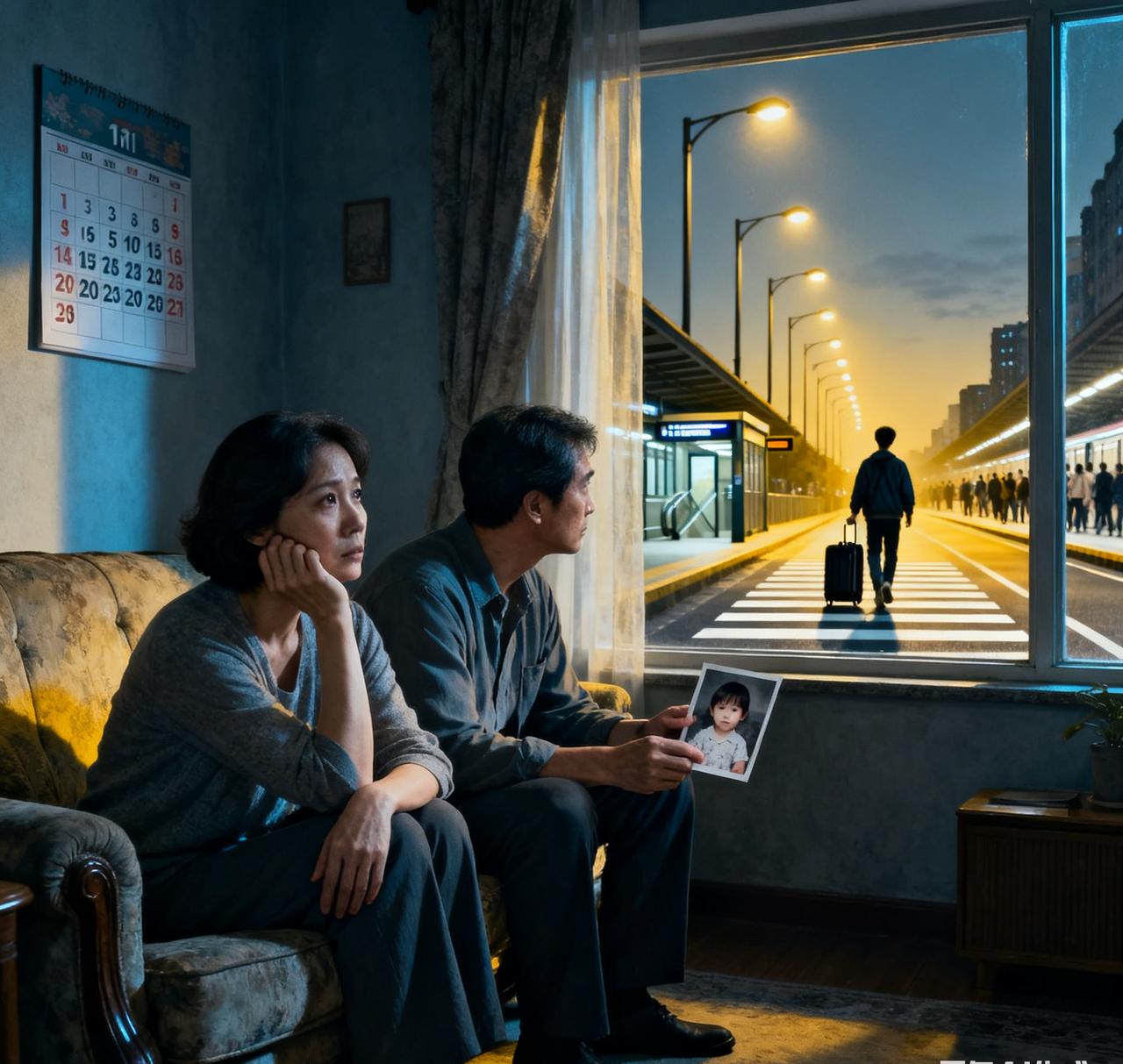 为什么会出现这种情况，孩子的世界变大了。小时候，家庭和父母是他的全世界；长大后，