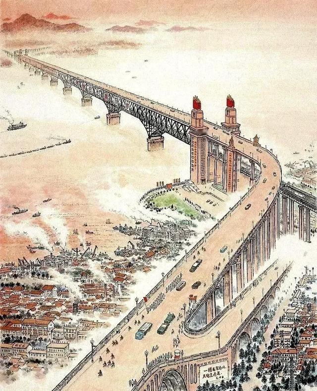 1968年12月29日，南京长江大桥公路桥建成通车。南京城百姓几乎倾城出动，人们