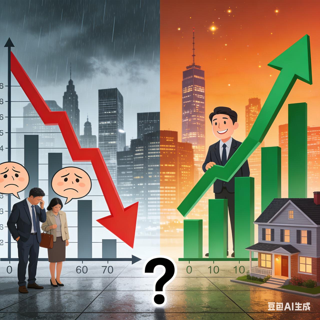 需要注意的是，未来的走势在不同等级的城市之间将出现显著分化。

如果你是刚需购房