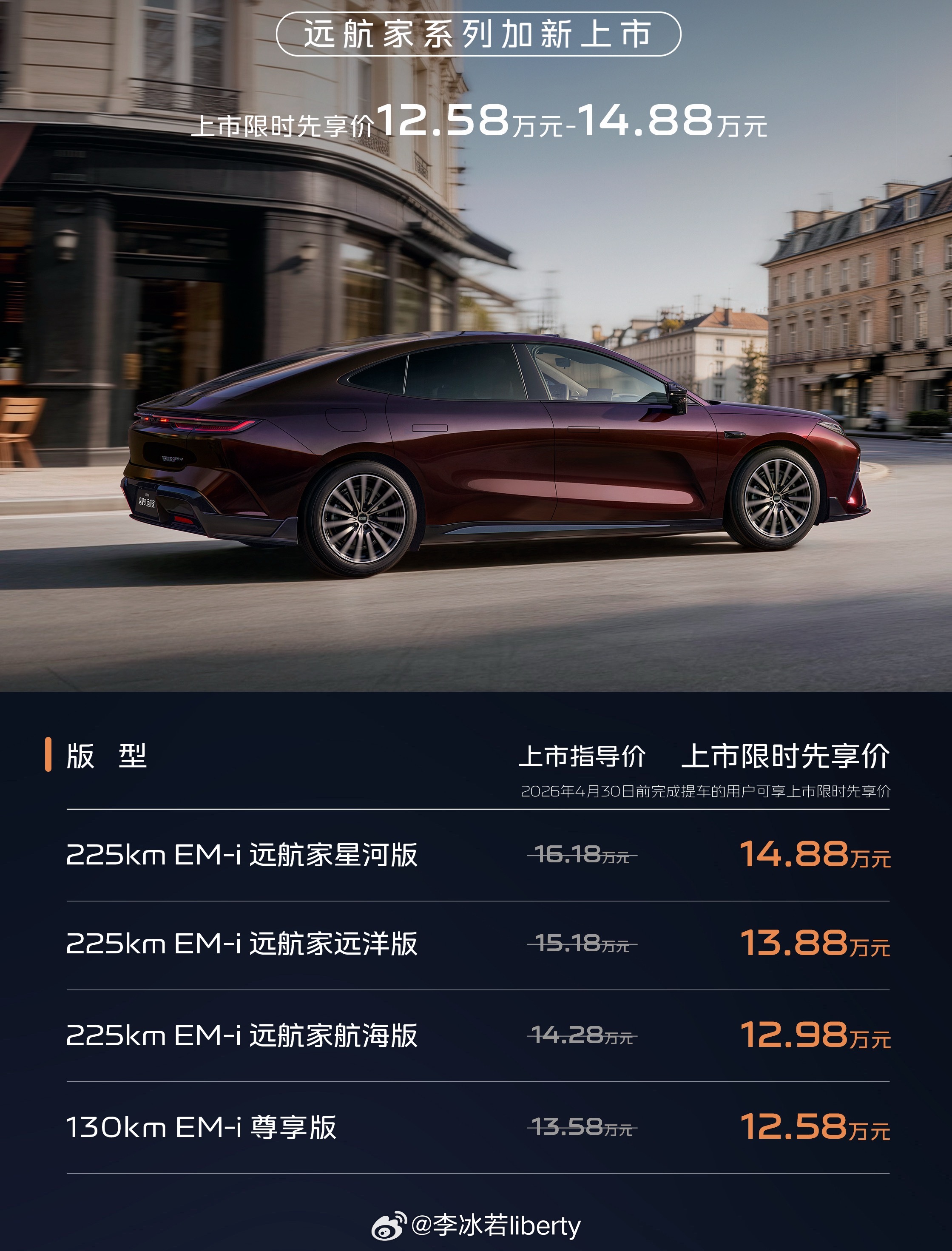 吉利银河星耀8远航家正式上市，限时先享价12.58~14.88万元这车还挺猛的尤