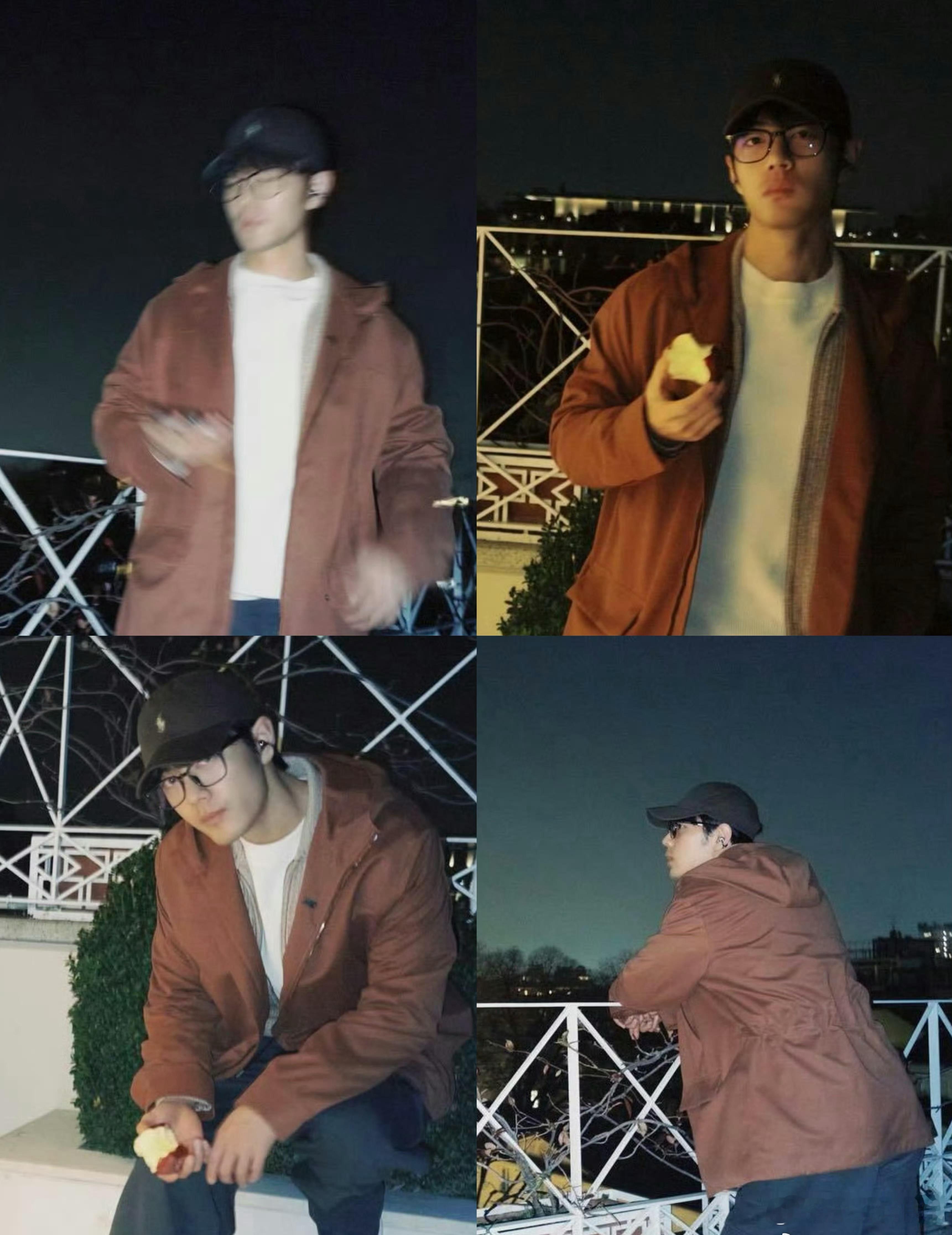 肖战ins晒米兰照年更博主终于营业啦！！！👏ins更新米兰随拍📷又寄明信片了