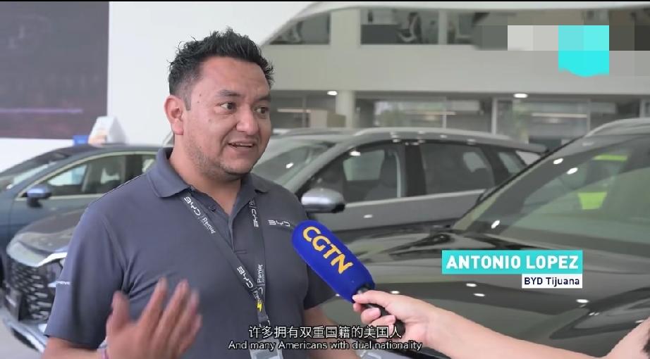 比亚迪在美莫边境卖爆了。
买的最多的是那些美国墨西哥双重国籍的人
在墨西哥买完，
