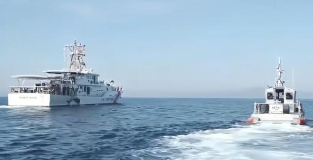 近日，美国海岸警卫队的6艘"哨兵"级快速反应巡逻舰进驻菲律宾吕宋岛苏比克湾执行所