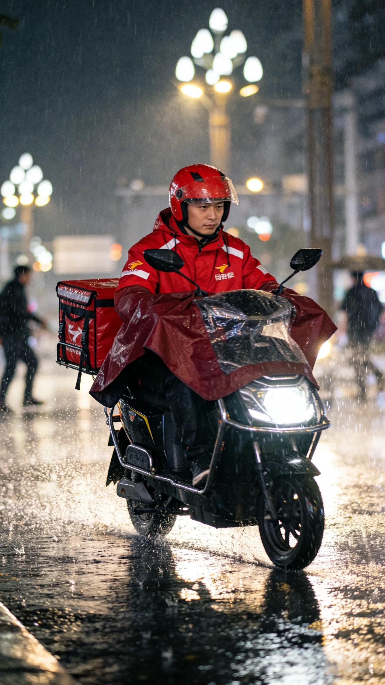 送外卖，真的很丢人吗？时代正在重新定义“体面”

凌晨两点半，写字楼依然亮着几盏