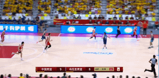 中国男篮的精灵🧚‍♂️后卫——庞峥麟！
  中国男篮vs乌拉圭上半场结束中国男