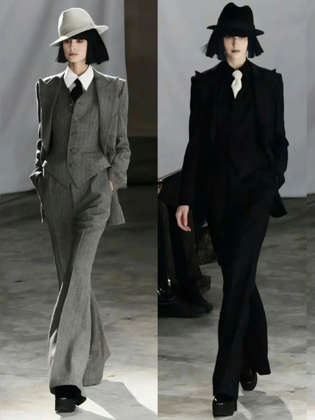 摩登时代的双生子｜Yohji Yamamoto FW2013