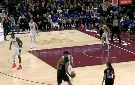 哈登版骑士赢下联盟第一活塞——没米球，少韦德，加雷特·阿伦下半场没打。上周哈登米