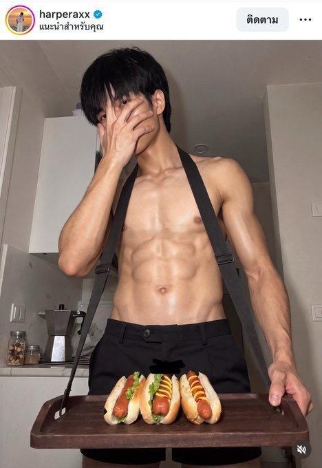 这个热狗看着很美味