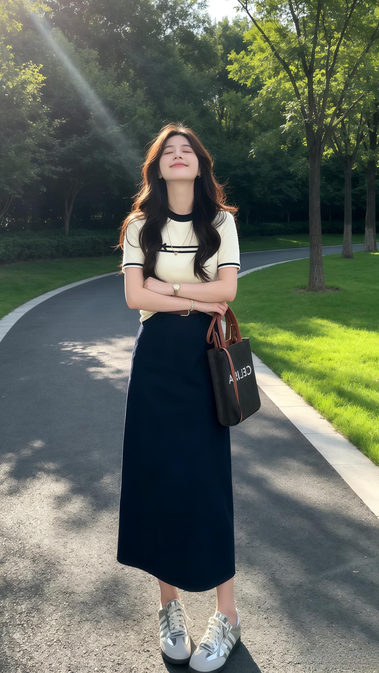夏天这样穿明媚又气质 没有班味的通勤ootd穿搭 韩系穿搭 穿搭 韩系通勤oot