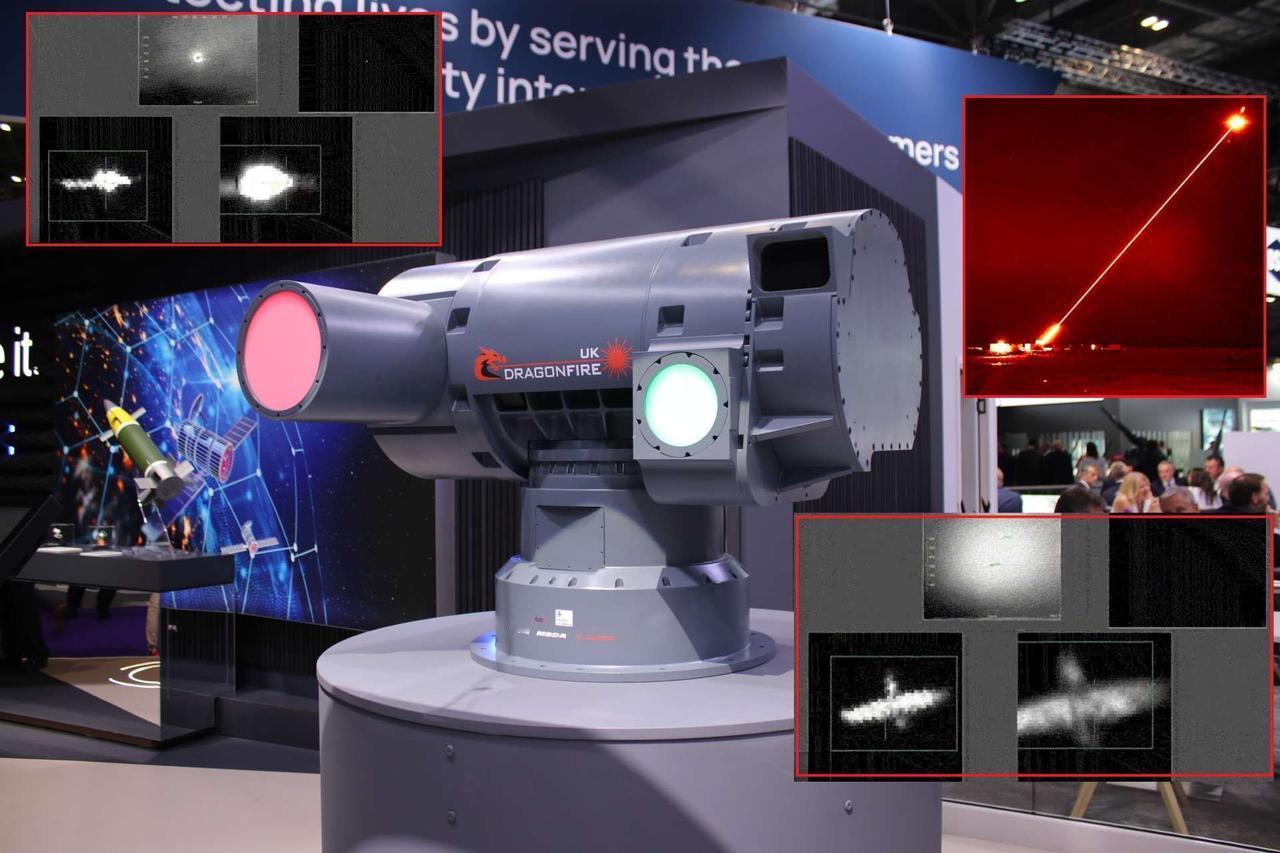 英国国防部发布信息称， “龙火”激光武器系统在赫布里底群岛成功完成对高速无人机靶