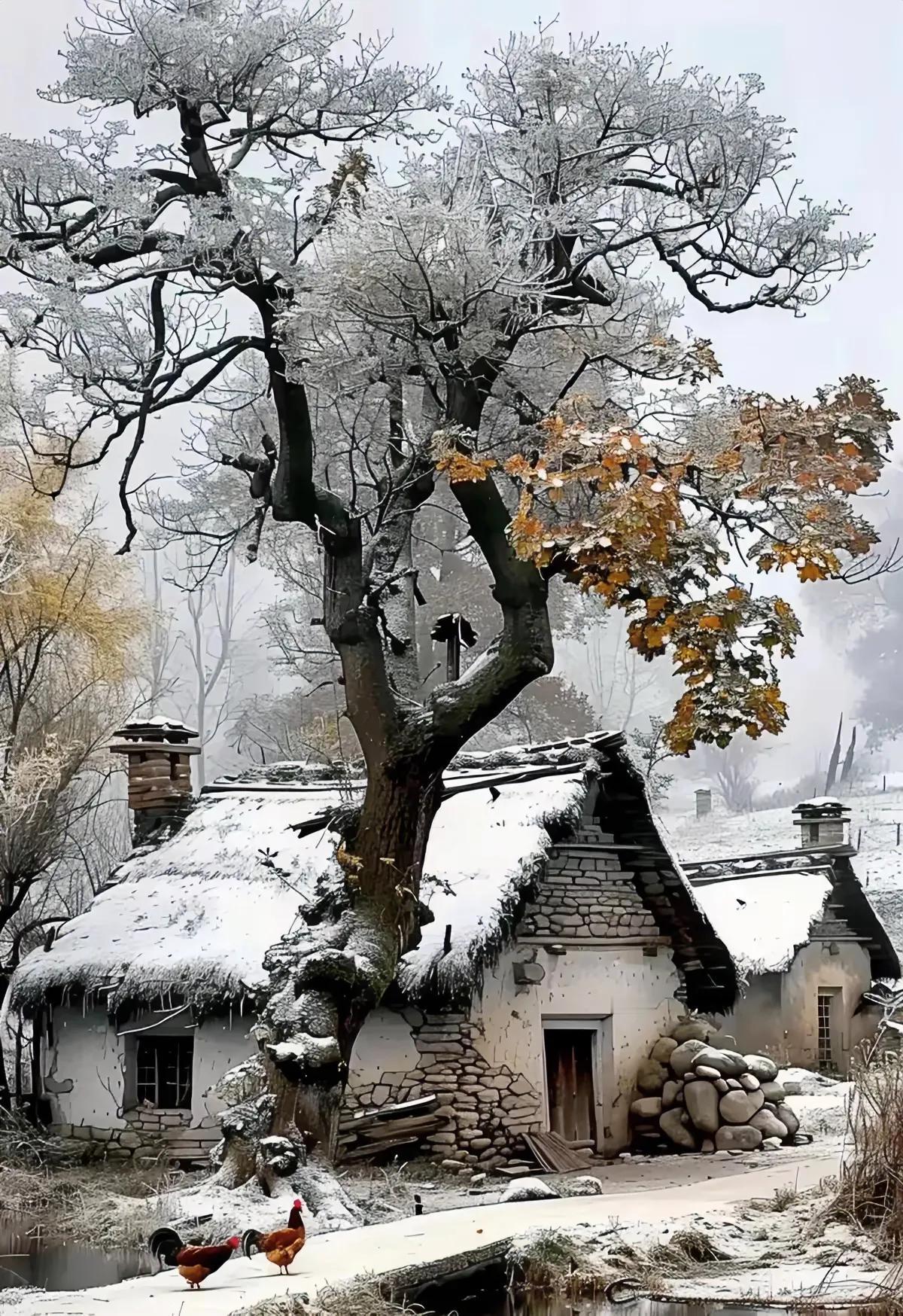 都是雪景你喜欢哪个环境的雪景。