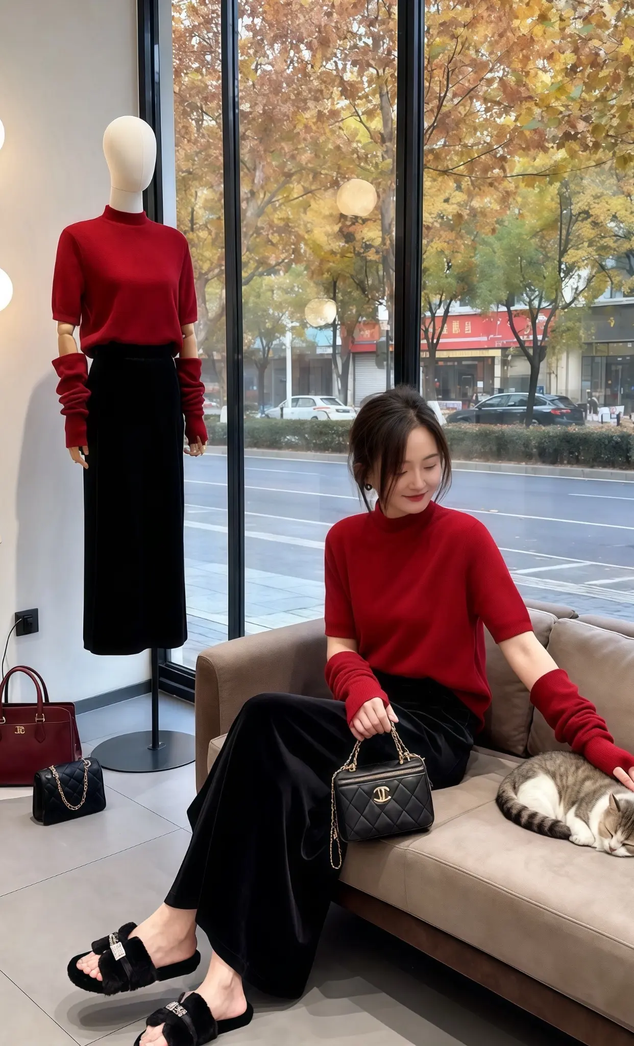 高级感穿搭 美搭尽显女神范 欧尼穿搭 温柔穿搭 高级的美一定是独立与优雅