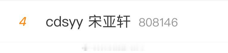 cdsyy 宋亚轩啊？天知道我看这个词条懵逼了？咋又出来这种没头没脑的玩意！关注