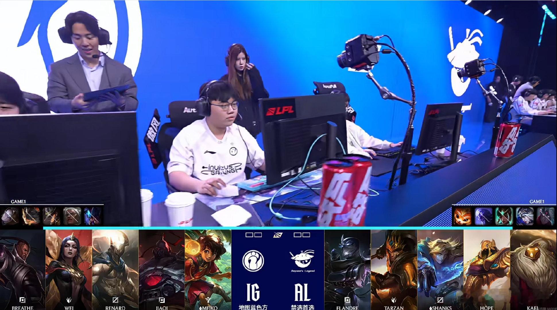 2026lpl第二赛段 iG vs AL首局BP如下，你觉得谁会获得胜利呢？ i